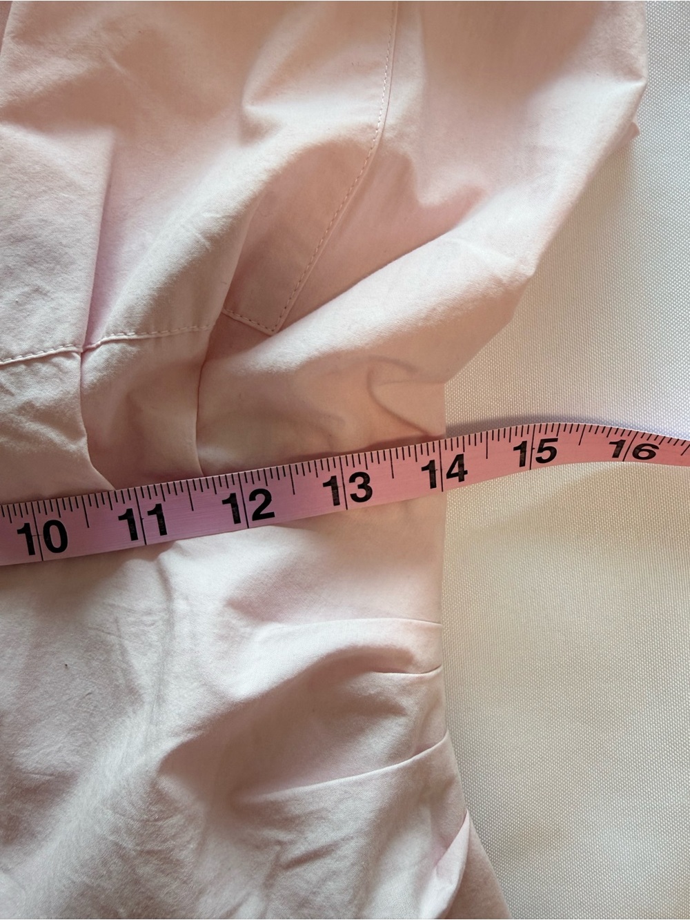 ZARA POPLIN DRESS WITH GATHERED DETAIL PINK 100% COTTON SIZE small - Picture 13 of 16